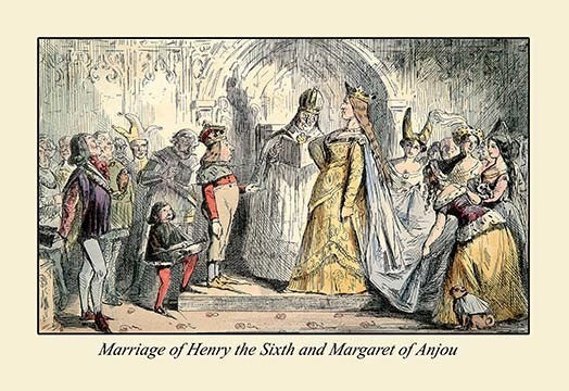 Marriage of Henry the Sixth and Margaret of Anjou - Fine Art Giclee Print