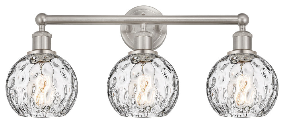 Innovations 616-3W-SN-G1215-6 3 Light Bath Vanity Light, Brushed Satin Nickel