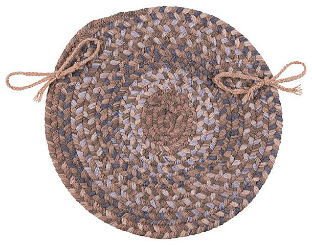 Colonial Mills Chair Pad Oak Harbour Cashew Chair Pad