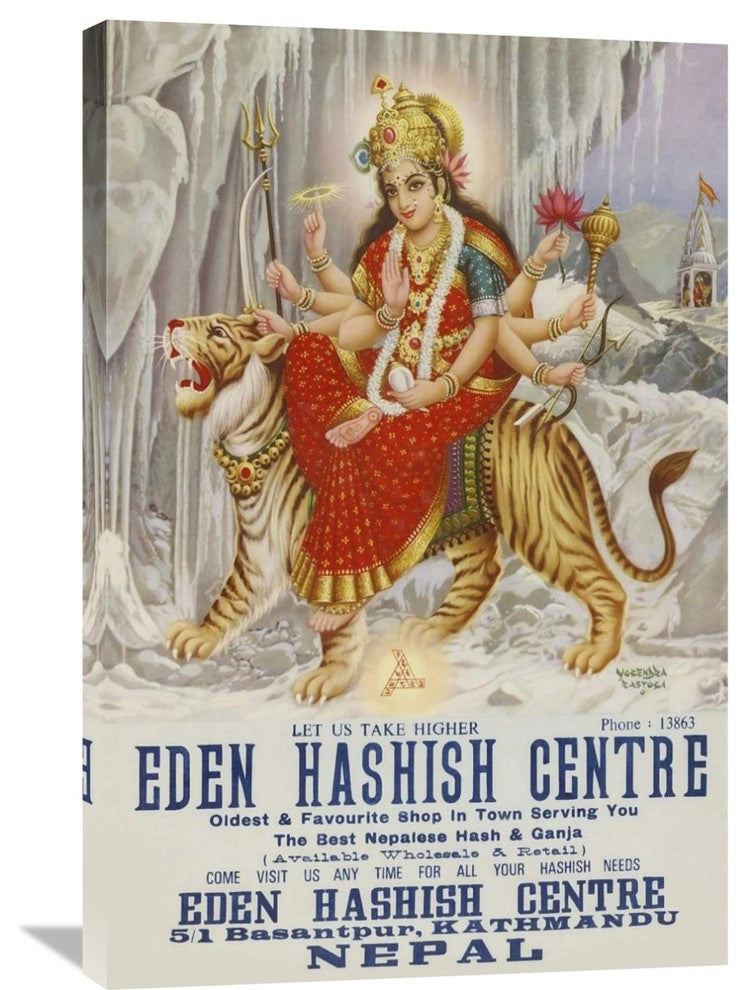 Vintage Vices: Eden Hashish Center, 24"X36"