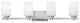 Hinkley Karlie Bathroom Vanity Light, Brushed Nickel, 4 Light
