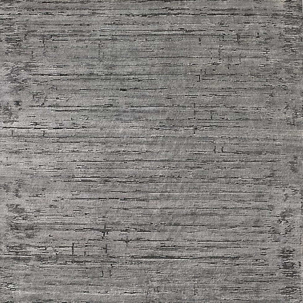Ahgly Company Indoor Square Mid-Century Modern Area Rugs, 7' Square