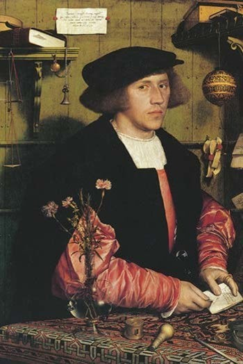 George Gisze - A Merchant - Fine Art Giclee Print 24" x 36"