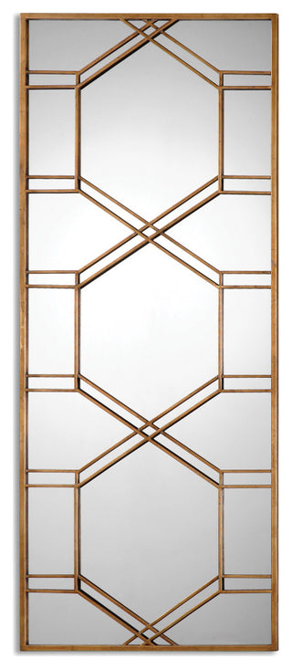 Uttermost Kennis Gold Leaf Leaner Mirror
