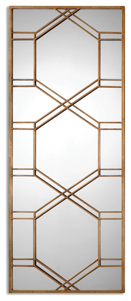 Uttermost Kennis Gold Leaf Leaner Mirror