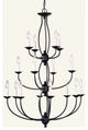Livex 4160-07 16 Light Bronze Chandelier, Bronze
