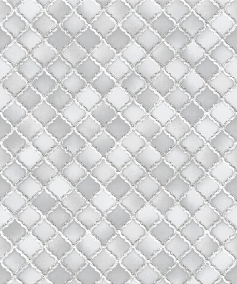 Natural Faux 2, Geometric Stone Wood Rustic Wallpaper, Light Gray, Roll, 21"x33'