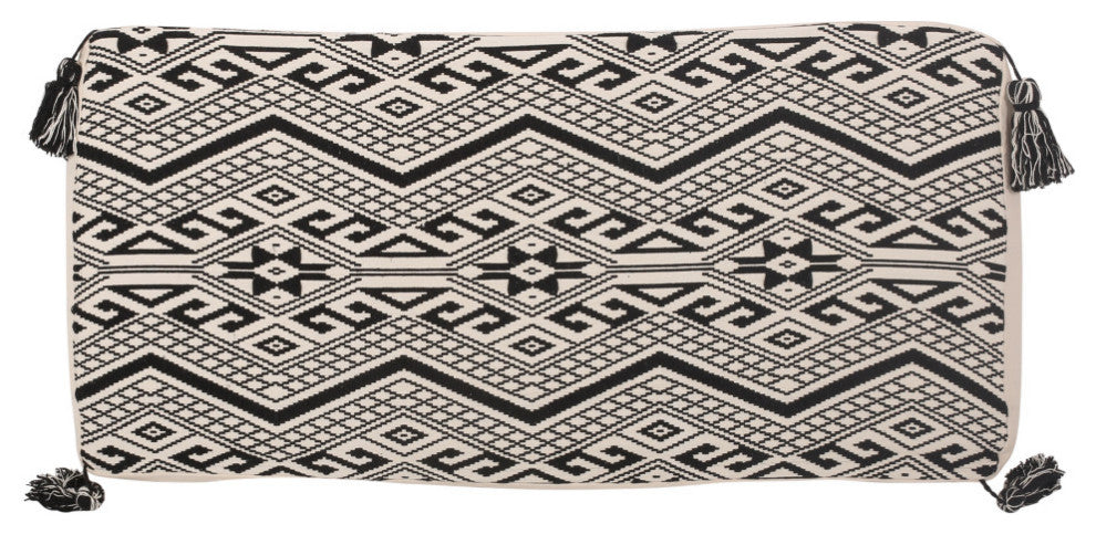 Furlong Boho Rectangular Bean Bag Ottoman