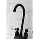 Kingston Brass KB8490DPL Paris Bar Faucet, Matte Black