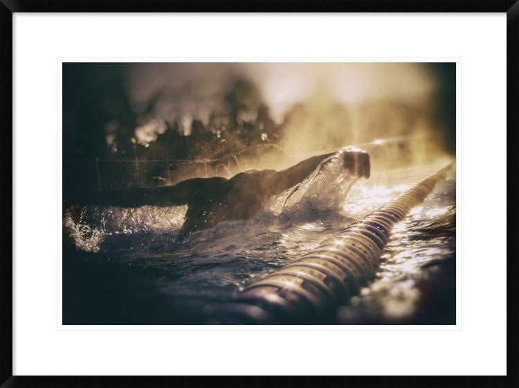 "Flya" Framed Digital Print by Kerstin Kuntze, 32x24"