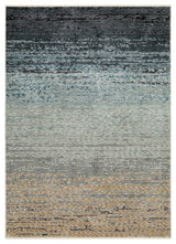 Oriental Weavers Echo ECH09 Abstract Rug, Blue, 5'3"x7'6"