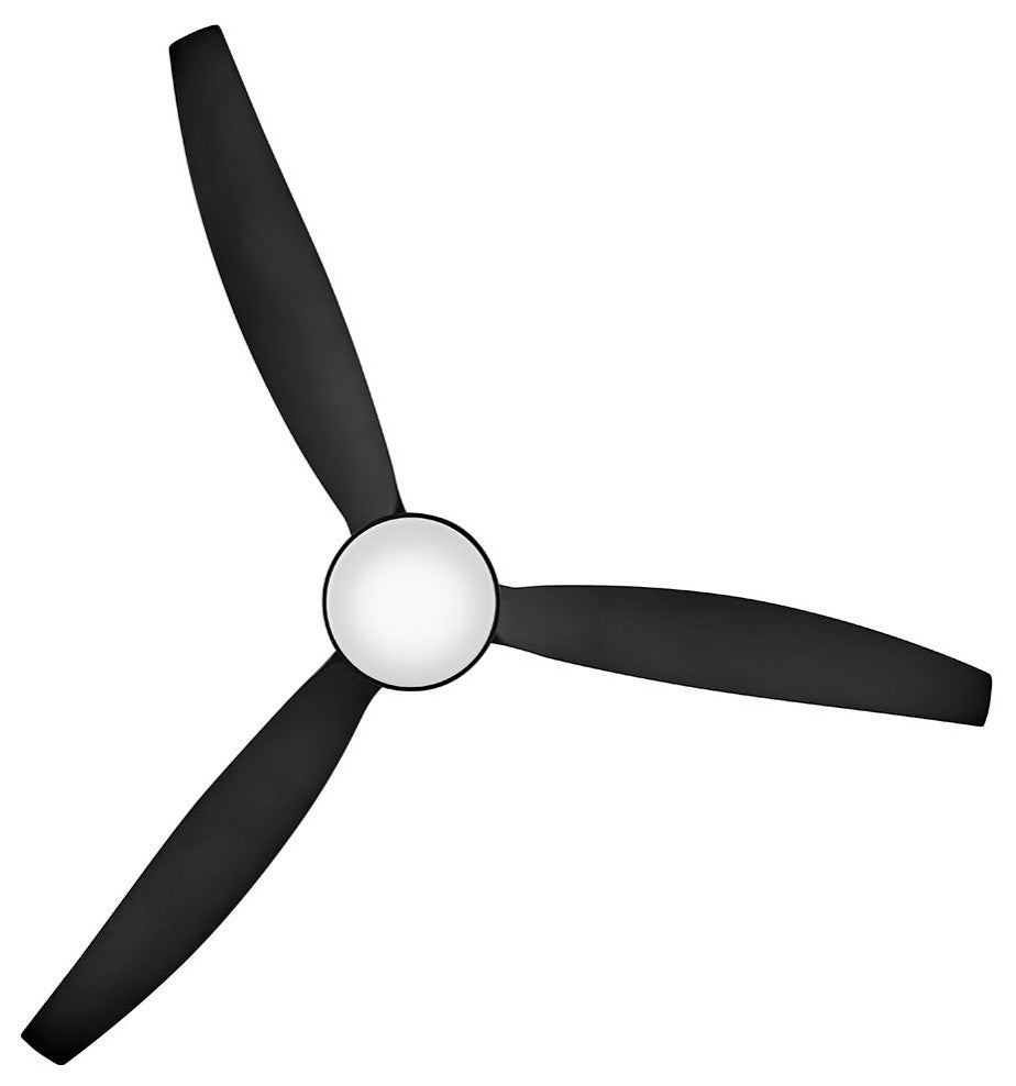 Hinkley Artiste 60" Led Smart Fan, Matte Black