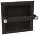 Carolina Crystal Recessed Toilet Paper Holder, Oil Rubbed Bronze
