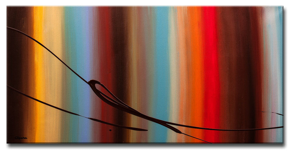 Passage-of-Time' Canvas by Cguedez, 18"x36"
