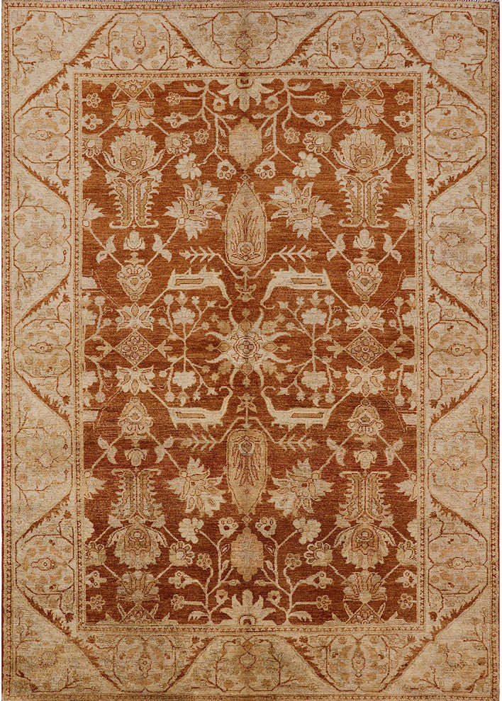 Ahgly Company Indoor Rectangle Mid-Century Modern Area Rugs, 4' x 6'
