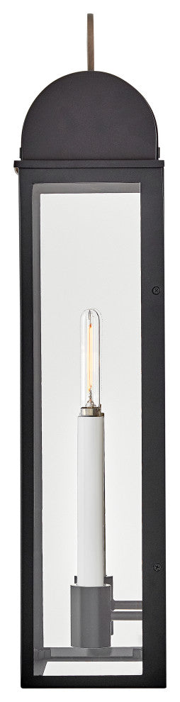 Hinkley Campbell Large Wall Mount Lantern, Black