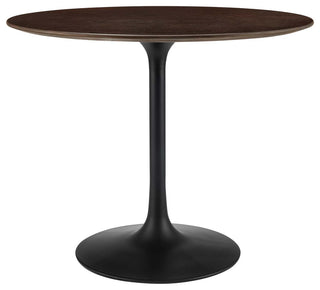 Modway Lippa 36" Wood Dining Table, Black Cherry Walnut
