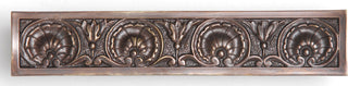 Kensington Pull Antique Pewter, Dark Brass
