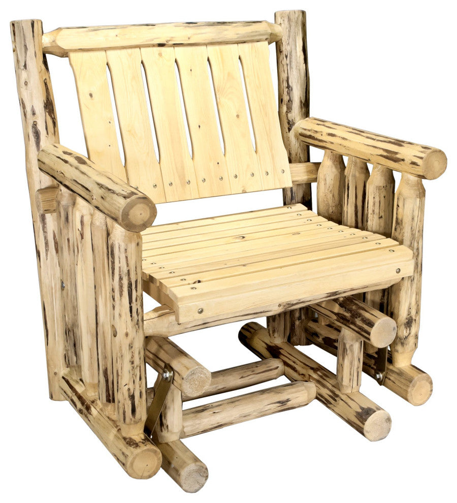 Montana Collection Single Seat Glider, Exterior Finish