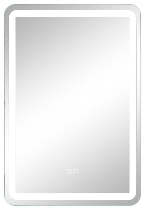 Rectangle Metal Frame LED Mirror, Wall Mirror