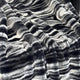 Plutus Black White Galaxy Faux Fur Luxury Throw Blanket, Throw 60"W x 84"L