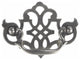 Belwith Hickory 3 " Manor House Silver Stone Cabinet Bail Pull P329-ST Hardware