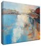 Harbour Light by Andrew Kinmont, Print on Canvas, 30"x30"