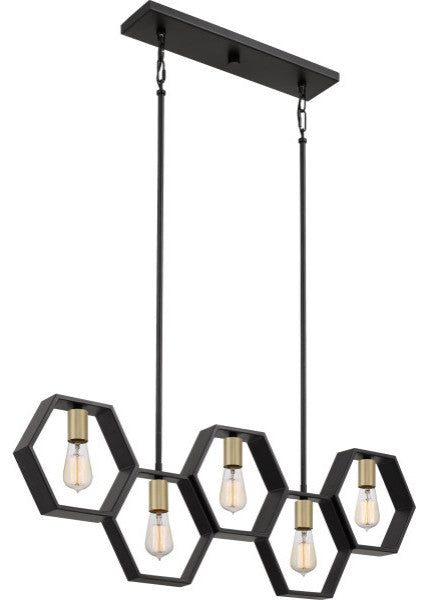 Quoizel Bismarck Five Light Island Chandelier BSK540EK