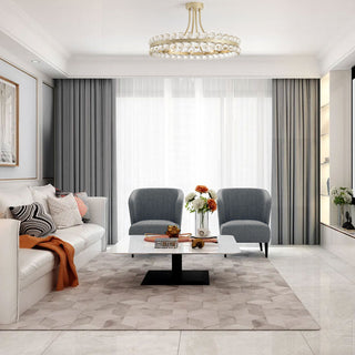 Cervine 8-Light Wagon Wheel Crystal Semi-Flush Mount, Brushed Champagne Silver