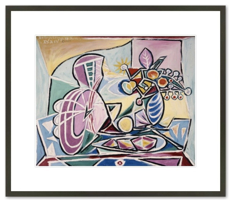 Mandolin and Vase of Flowers, 1934