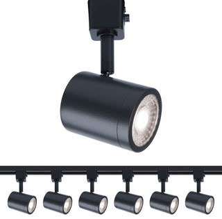 Charge LED Line Voltage Track Head, Black