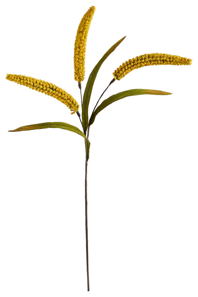 30" Sorghum Harvest Artificial Flower, Set of 12