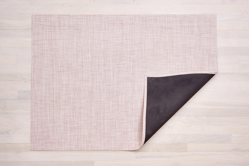 LTX MiniBasketweave Floor Mat, Blush, 23"x36"