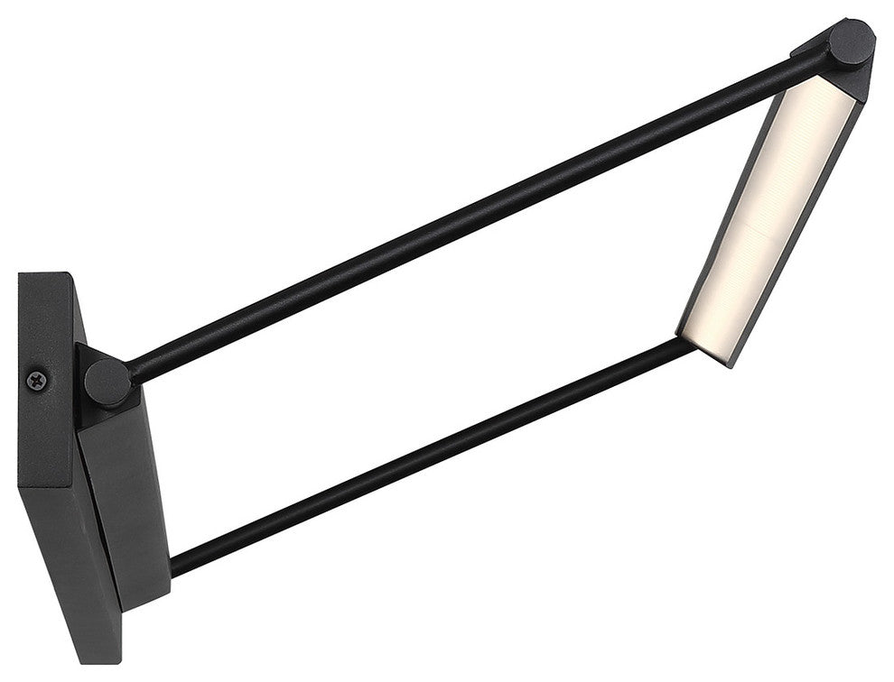 Hudson 17" LED Picture Light 3000K, Aged Brass, Black, 34"