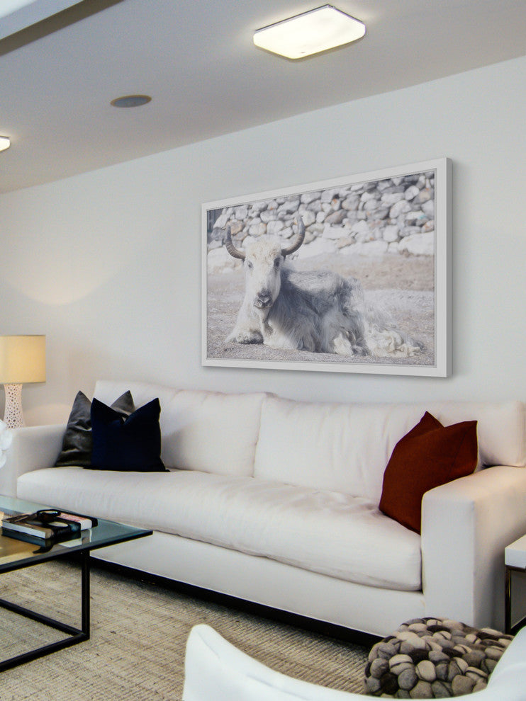 Marmont Hill, "Laying Still" Framed Painting Print, 18x12