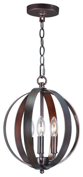 Maxim Lighting Provident 3-Light Chandelier in Oil Rubbed Bronze - 10030OI