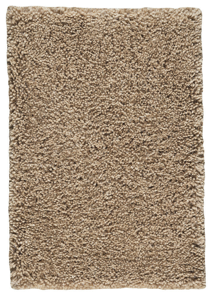 Elation Rectangle Hand Tufted Rug, Oats, 7'x9'