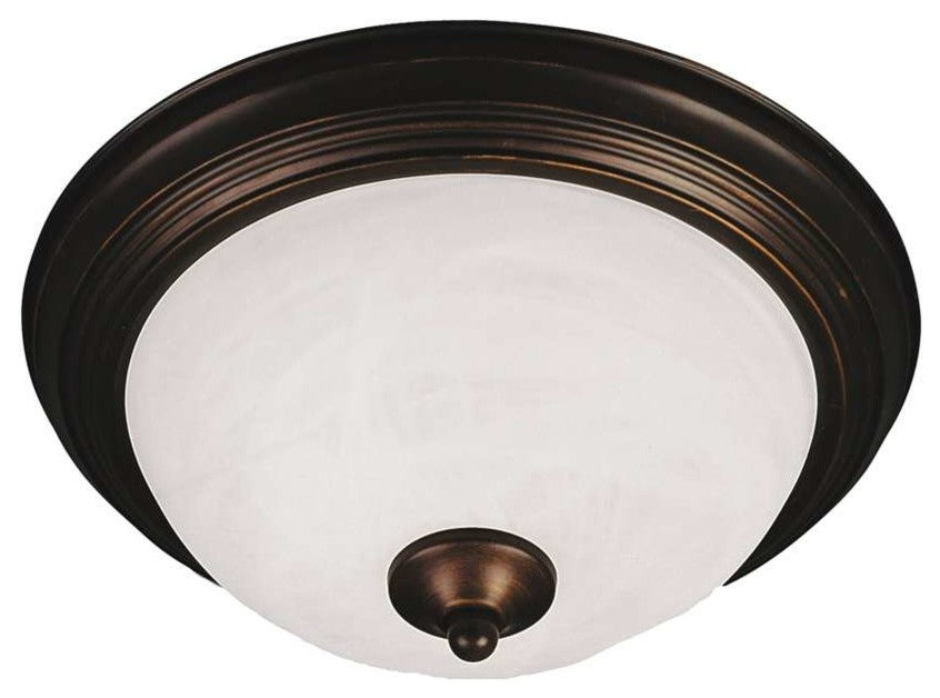 Maxim Lighting 3-Light Flush Mount in Oil Rubbed Bronze - 5842MROI