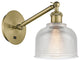 Innovations 317-1W-AB-G412 1-Light Sconce, Antique Brass