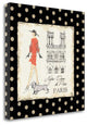 "Ladies In Paris IV" By Avery Tillmon, Giclee Print on Gallery Wrap Canvas
