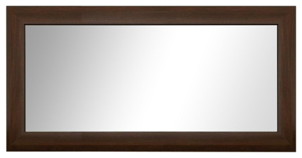 Modrest Sutton Mid-Century Elisa Acacia Wood Mirror