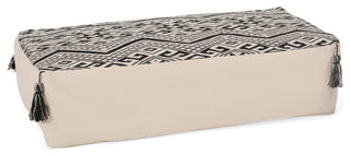 Furlong Boho Rectangular Bean Bag Ottoman