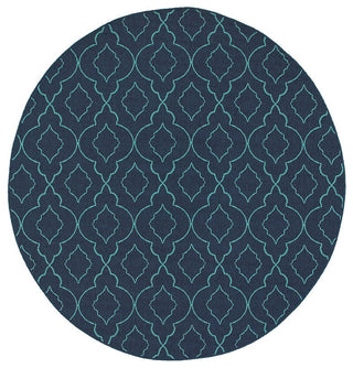 Meridian 7541B, Navy/Blue, 7'10"x10'10"