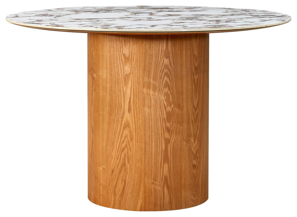 Tamara Marble Ceramic Round Dinette Table