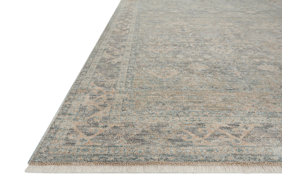 Angela Rose x Loloi Blake Sky / Beige 18" x 18" Sample Rug