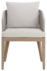 Capri Dining Armchair, Drift Brown, Palazzo Cream