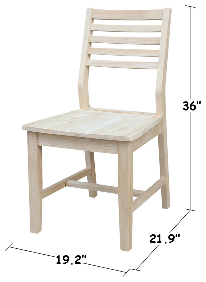 Set of Two Aspen Slat Chairs