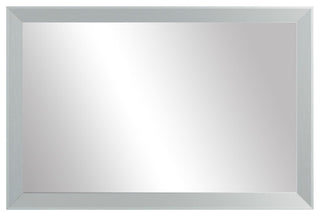 LaRue Framed Wall Mirror, Chrome, 20" X 36"