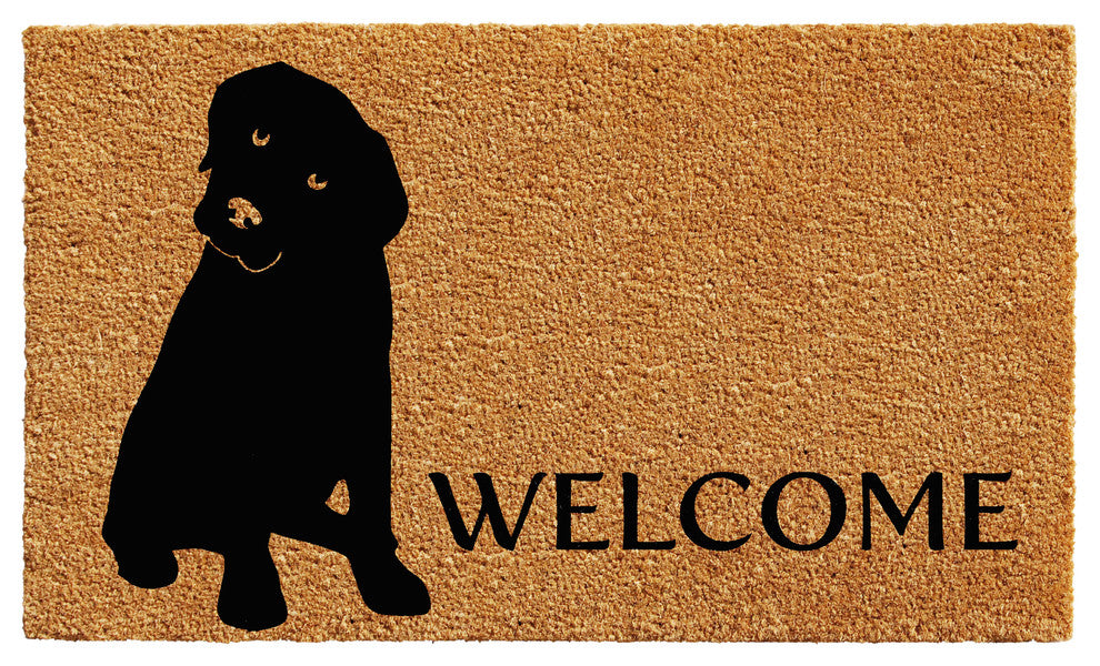 Labrador Doormat, 17"x29"