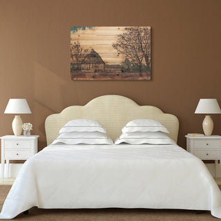 Erstwhile Barn 1 Arte de Legno Digital Print on Solid Wood Wall Art, 24"x36"